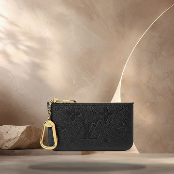 LOUIS VUITTON Schlüsseltasche Schwarz M28796 158370834 [P]