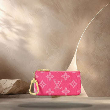 Louis Vuitton Key Pouch Monogram Origin Rose Luvin M28325 158370844 [P]