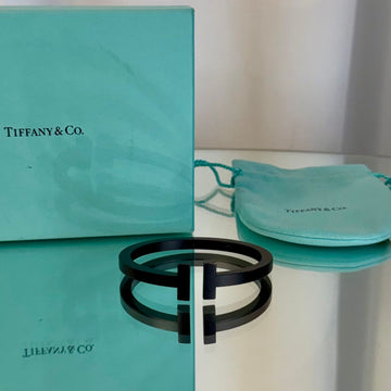 TIFFANY & CO Tiffany T Square Armband Schwarz 158371770 [P]