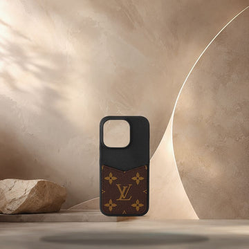 Louis Vuitton Pallas Bumper for iPhone 15 Pro Black M82887 158372223 [P]