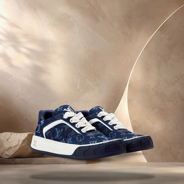 Louis Vuitton Tilted Sneakers Indigo Blue 158372318 [P]