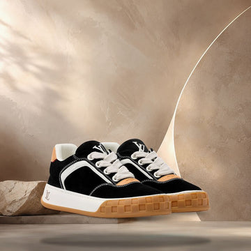 LOUIS VUITTON Tilted Sneaker Schwarz 158372321 [P]