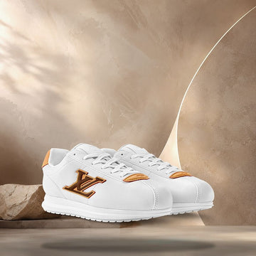 LOUIS VUITTON Butterweiche Sneakers Weiß 158372333 [P]