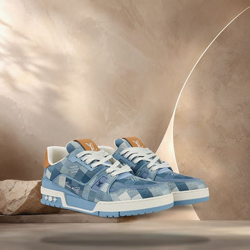 LOUIS VUITTON Trainer Sneaker 158372360 [P]