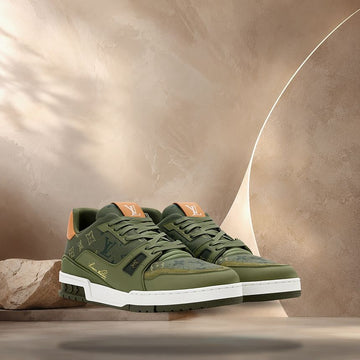 LOUIS VUITTON Trainer Sneaker 158372362 [P]