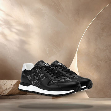 Louis Vuitton Run Away Sneaker Black 158372413 [P]