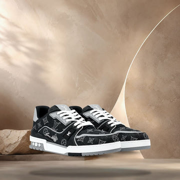 LOUIS VUITTON Trainer Sneakers Schwarz 158372417 [P]