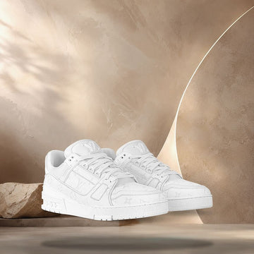 LOUIS VUITTON Trainer Sneakers Weiß 158372426 [P]