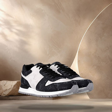 Louis Vuitton Run Away Sneakers Eclipse 158372433 [P]