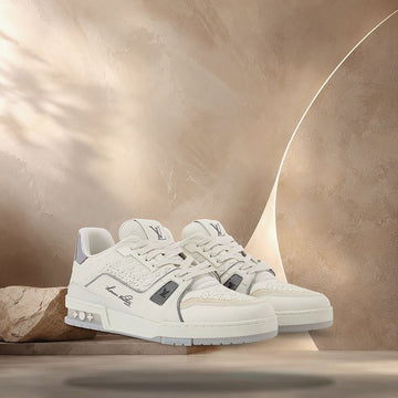 LOUIS VUITTON Trainer Sneakers Grau 158372463 [P]