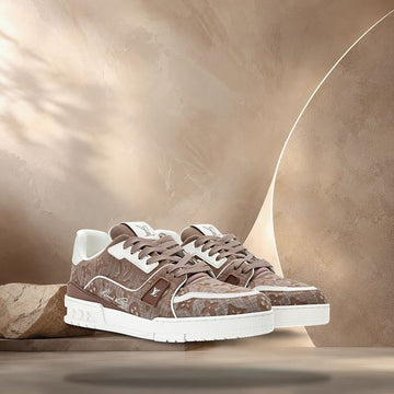 Louis Vuitton Trainer Sneakers Top Brown 158372469 [P]