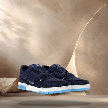 LOUIS VUITTON Trainer Sneaker 158372471 [P]