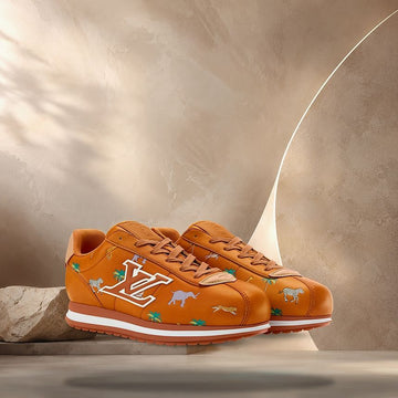 LOUIS VUITTON Buttersoft Sneaker in Cognac Braun 158372498 [P]