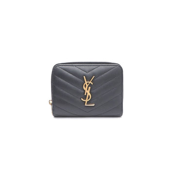 SAINT LAURENT Monogram Compact Zipper Around Geldbörse 403723 158373129 [P]
