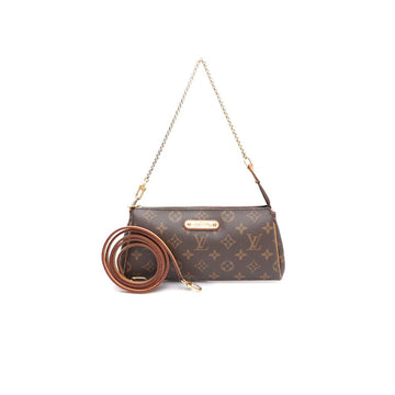 Louis Vuitton Monogram Canvas Pochette Eva Clutch Crossbody Bag M95567 158373141 [P]