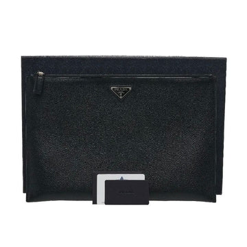 Prada Toro Clutch Bag Triangle Logo 158373867 [P]