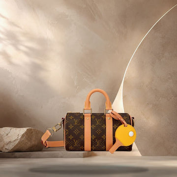 Louis Vuitton Keepall Bandouliere 25 Monogram / Yellow M29296 158374153 [P]