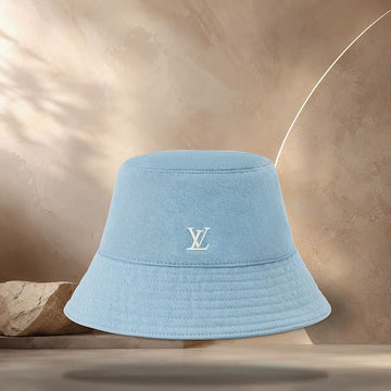 Louis Vuitton Washed Bucket Hat Blue M5540 158375584 [P]