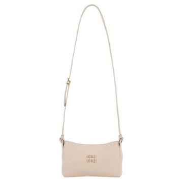 Miu Miu Leather Pouch Shoulder Bag 158375560 [P]