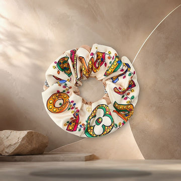 Louis Vuitton Winter Celebration Scrunchie White M97222 158375811 [P]