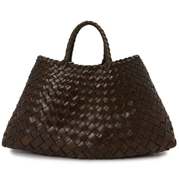 Dragon Diffusion Small Basket Tote Bag 8893 DK BROWN 39571369 [P]