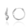 PANDORA Ohringe Sparkling Wave Hoop Silber Damen 292545C01 136078623 [P]