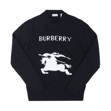 Burberry Knit 8103048 A1189 Equestrian Knight Logo Men's Knitwear 153464851 [P]