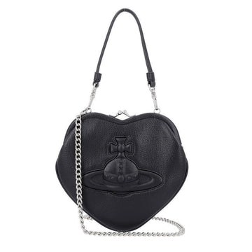 VIVIENNE WESTWOOD ハートパルスチェーン女性ショルダーバッグ 157153181 [P]