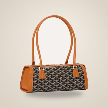 GOYARD Bonbonniere Bag Schwarz & Tan 158377565 [P]