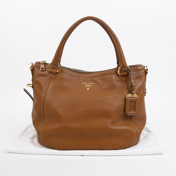 PRADA Triangular Logo Tote Shoulder Bag 158334971 [P]