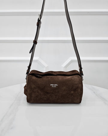 PRADA Kuh-Leder-Velours-Crossbody-Tasche 2VH188 158377947 [P]