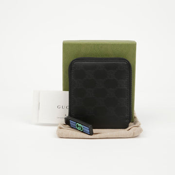 Gucci GG Crystal Zipper Wallet 158314323 [P]