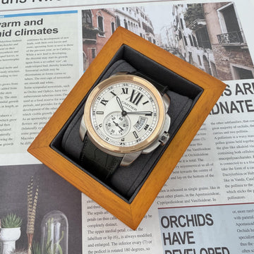 CARTIER カルティエ 18Kコンビ ホワイトダイアル 時計 158380424 [P]