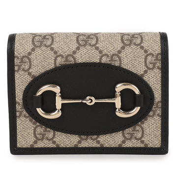 Gucci Horsebit 1955 Card Case Wallet 158380442 [P]