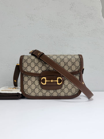 Gucci Horsebit 1955 Medium Shoulder Bag 602204 158381428 [P]
