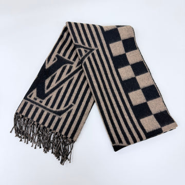 LOUIS VUITTON キャッシュミアダミエマフラー 158384311 [P]