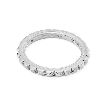 Pandora Pyramid Silver Ring 144702122 [P]