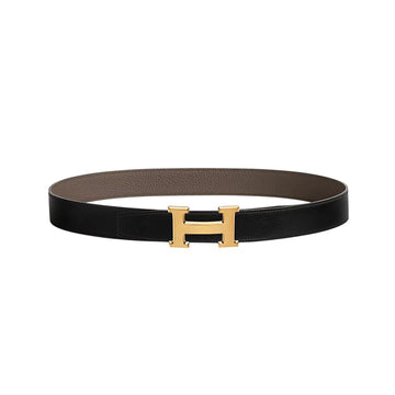 HERMES Gürtel mit H-Schließe und wendematerial Gürtel 32mm 158395318 [P]