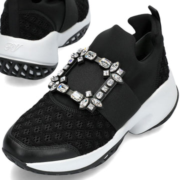 Roger Vivier 26FW Viv' Run Strass Buckle Sneakers RVW50624180 B999 158395353 [P]