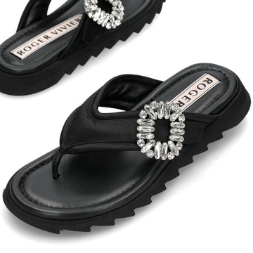 ROGER VIVIER スライディ フリップフロップ スリッパ 158395635 [P]