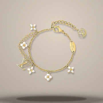 LOUIS VUITTON Floral Bracelet 158400729 [P]
