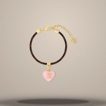 Louis Vuitton Sweetheart Bracelet Monogram Leather Strap 158400734 [P]