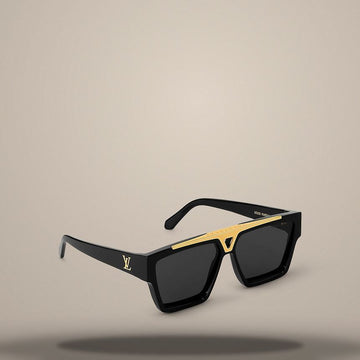 Louis Vuitton 1.1 Evidence Sunglasses Black Acetate Frame 1AK8PN 158401212 [P]