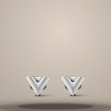 Louis Vuitton Essential V Stud Earrings - 7mm M02494 158401228 [P]