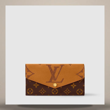 Louis Vuitton Sarah Wallet Monogram and Monogram Reverse Coated Canvas M96947 158401249 [P]