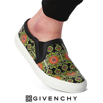 GIVENCHY Leder Slip-Ons mit Teppichmuster 158401434 [P]