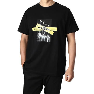 GIVENCHY Kontrastlogo T-Shirt mit kurzen Ärmeln 158401443 [P]
