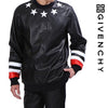 Givenchy Round Leather Sweatshirt with Star Patch 158401470 [P]