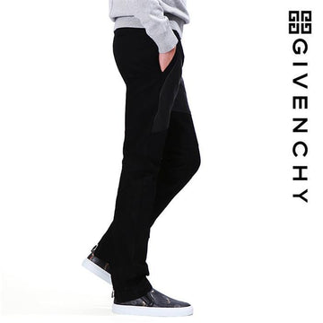 Givenchy Leather Contrast Pants 158401464 [P]