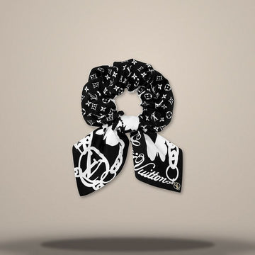 Louis Vuitton Bloom Scrunchie Navy Blue M27612 158403508 [P]